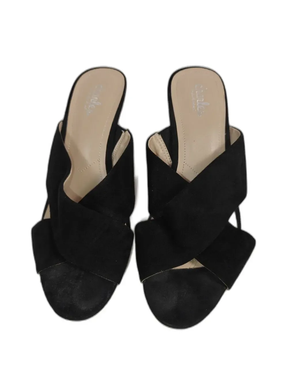 Womens Charles by Charles David Wedge Sandals Black Size 9.5